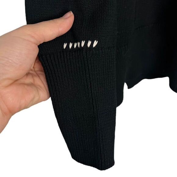 Pistola Darya Oversized Crewneck Yin Yang Sweater Size Large - Picture 8 of 9